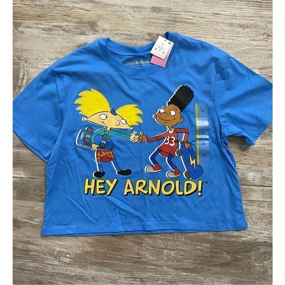 Rugrats Nickelodeon Crop T-shirt Womens Size Small - Picture 1 of 3